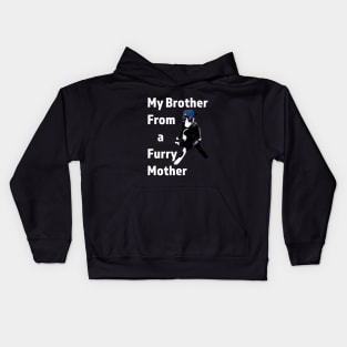 Brother from another mother cat design Kids Hoodie